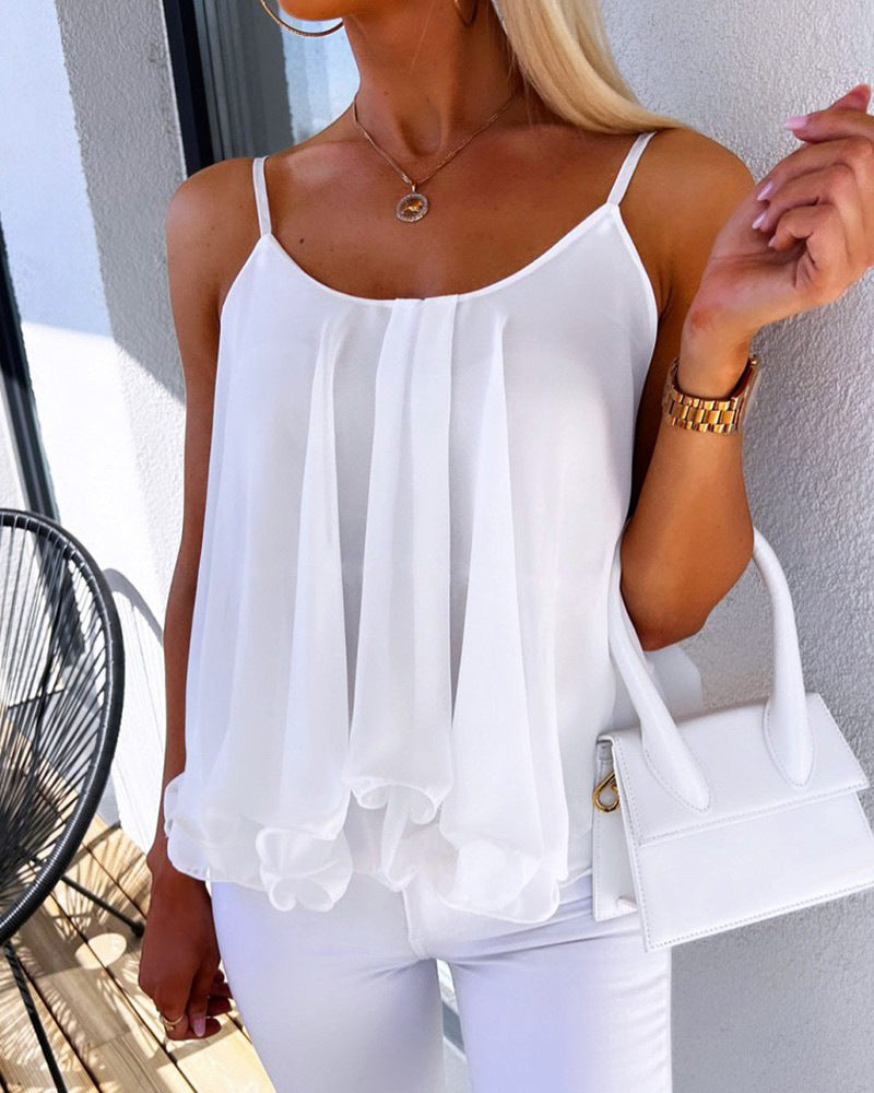 Camisole Loose Top Small Vest Women's Clothing