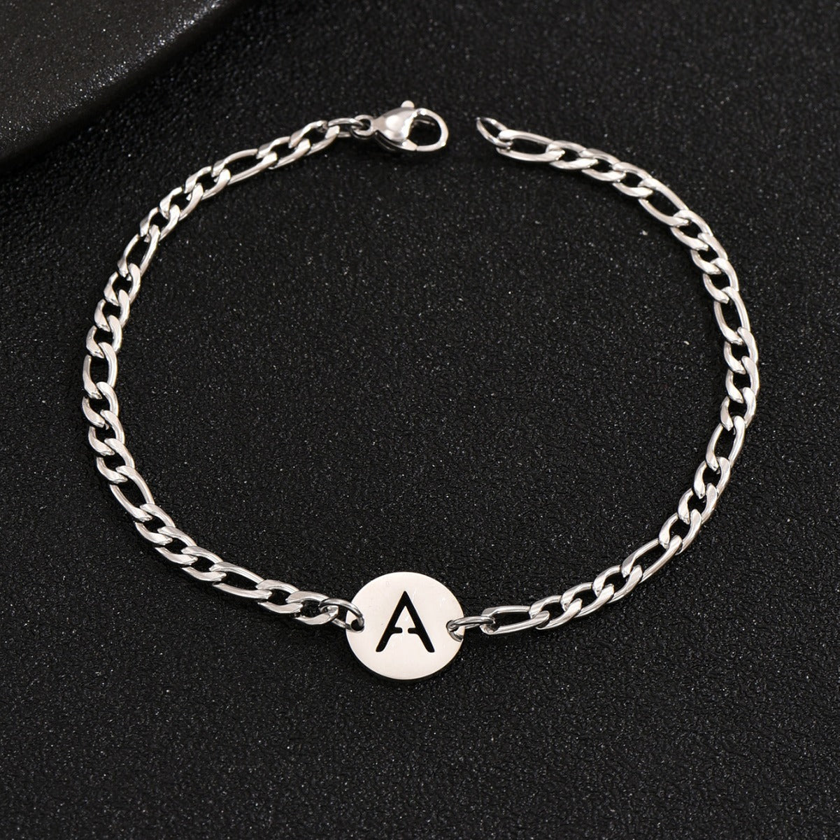 Letter Titanium Steel Bracelet