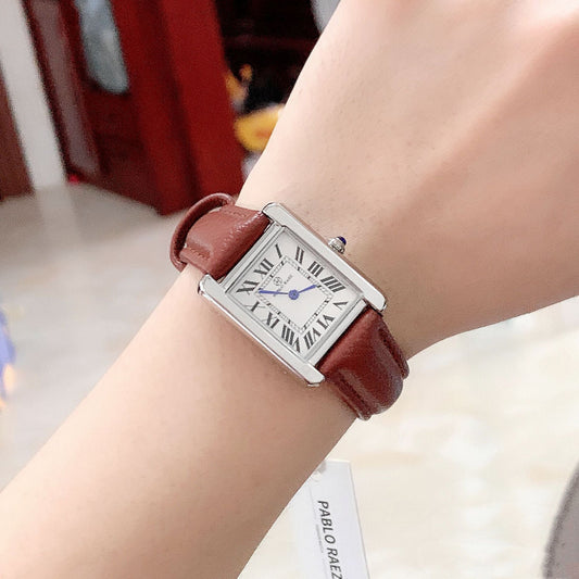 Girls' Simple Classy And All-matching Retro Watch