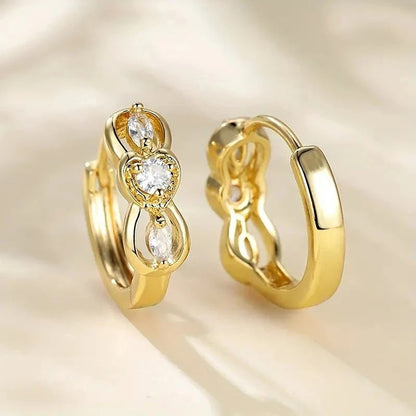 Zircon Geometry Earrings