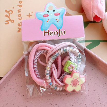 High Elastic Children's Flower Hairband