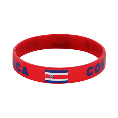 France Paris Games Flag World Cup Flag Wrist Strap