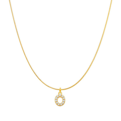 Fashion Personality Round Snake Clavicle Chain Female