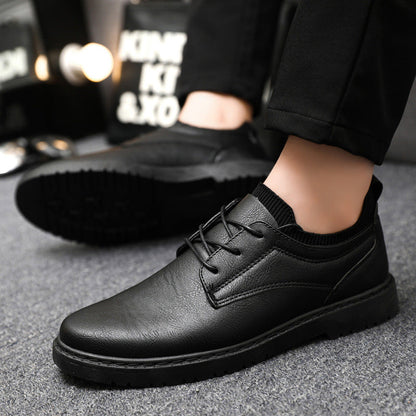 Plus Size Business Casual Leather Shoes Summer