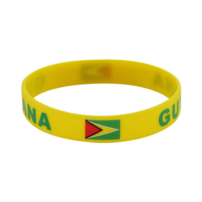 France Paris Games Flag World Cup Flag Wrist Strap