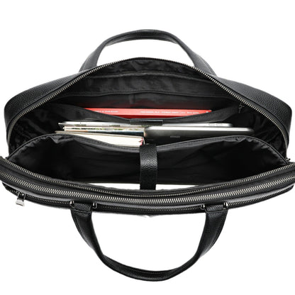 Men's 17" Cowhide Laptop Briefcase
