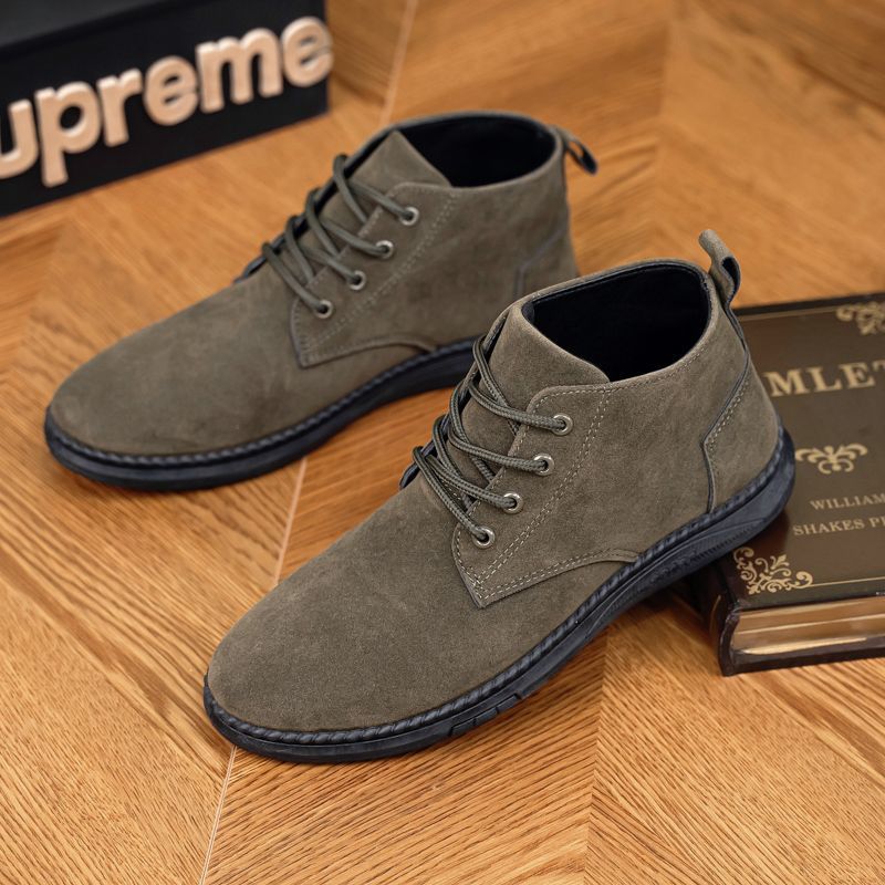 British Style High-top Casual Men's Martin Boots