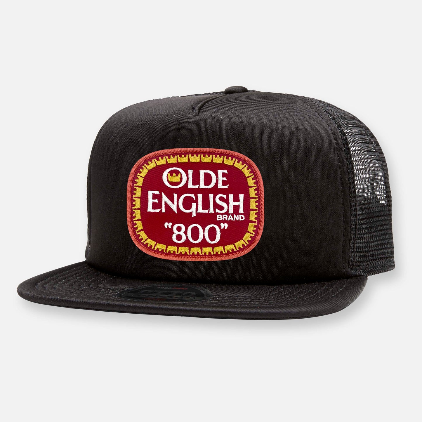 OLDE ENGLISH FLAT BILL PATCH HAT