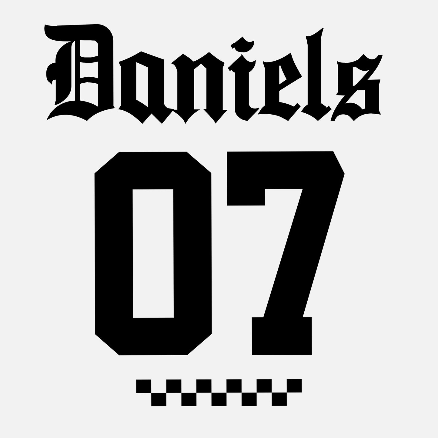 OLD ENGLISH JERSEY ID KIT