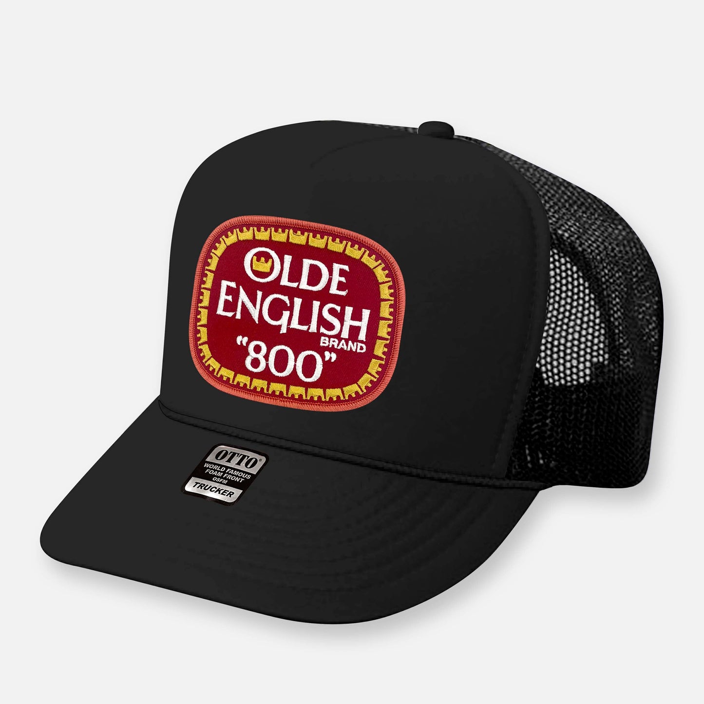 OLDE ENGLISH CURVED BILL PATCH HAT