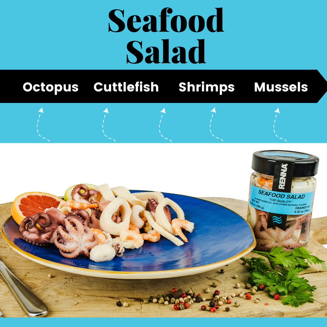 Early Black Friday! Renna, Seafood Salad, 10.58oz