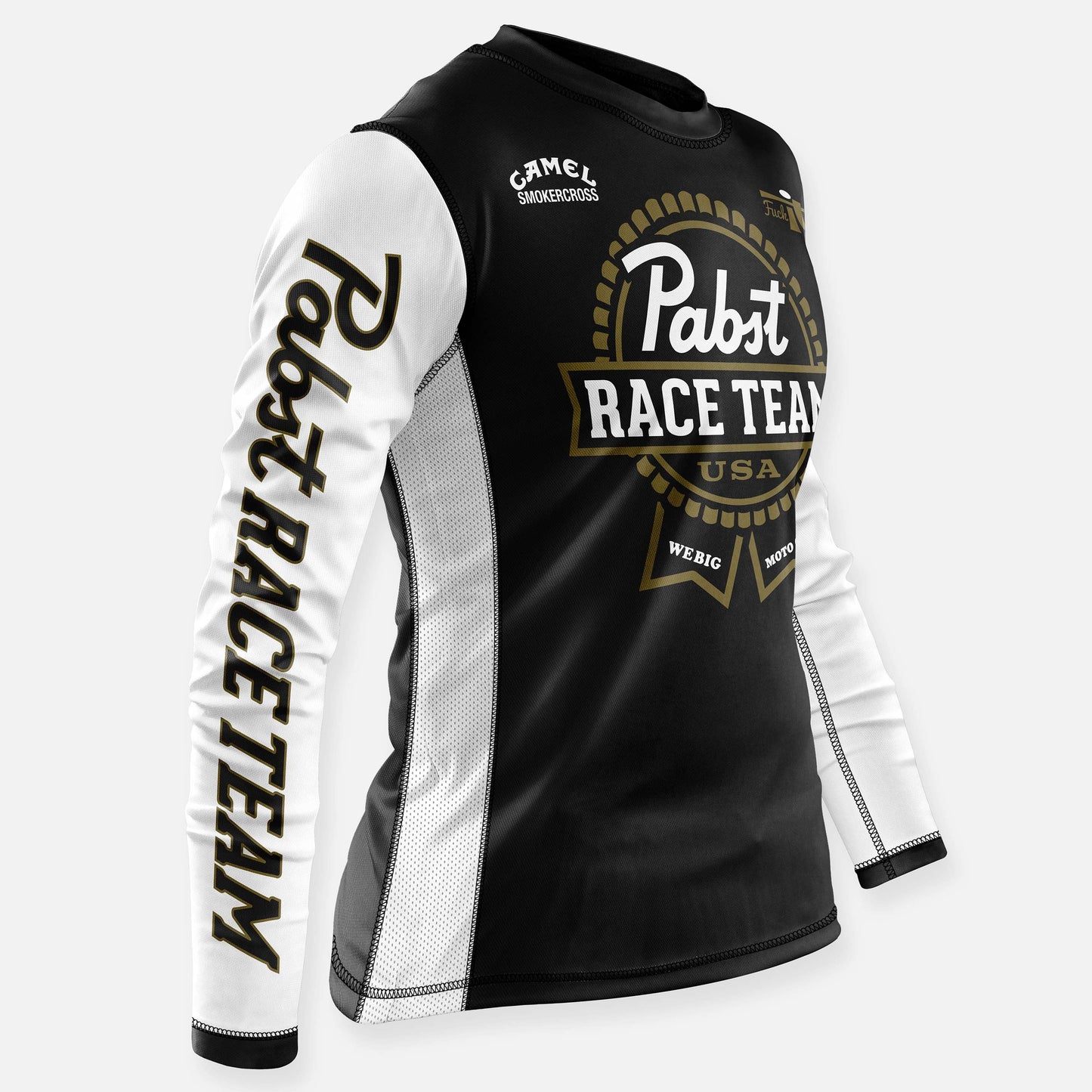 STREET CRED TEAM JERSEY BLACK-WHITE-GOLD