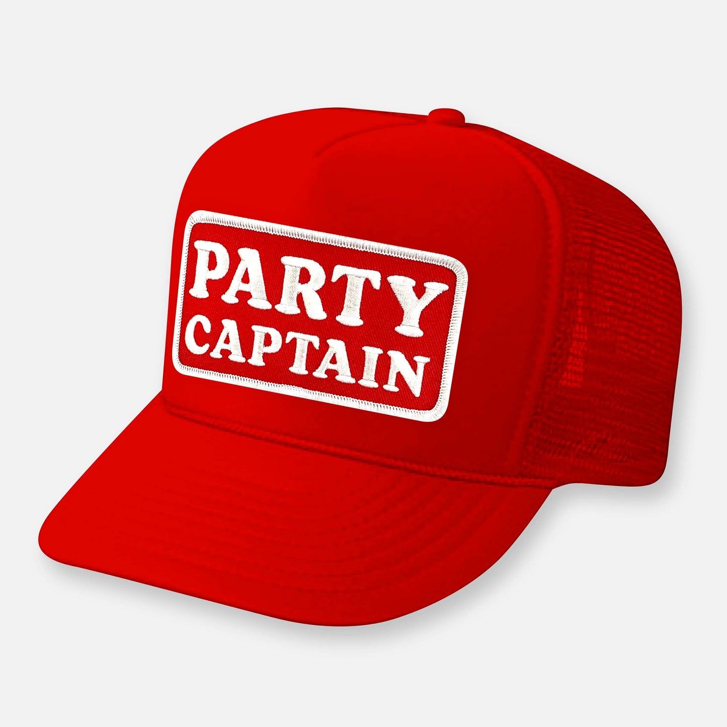 PARTY CAPTAIN CURVED BILL PATCH HAT