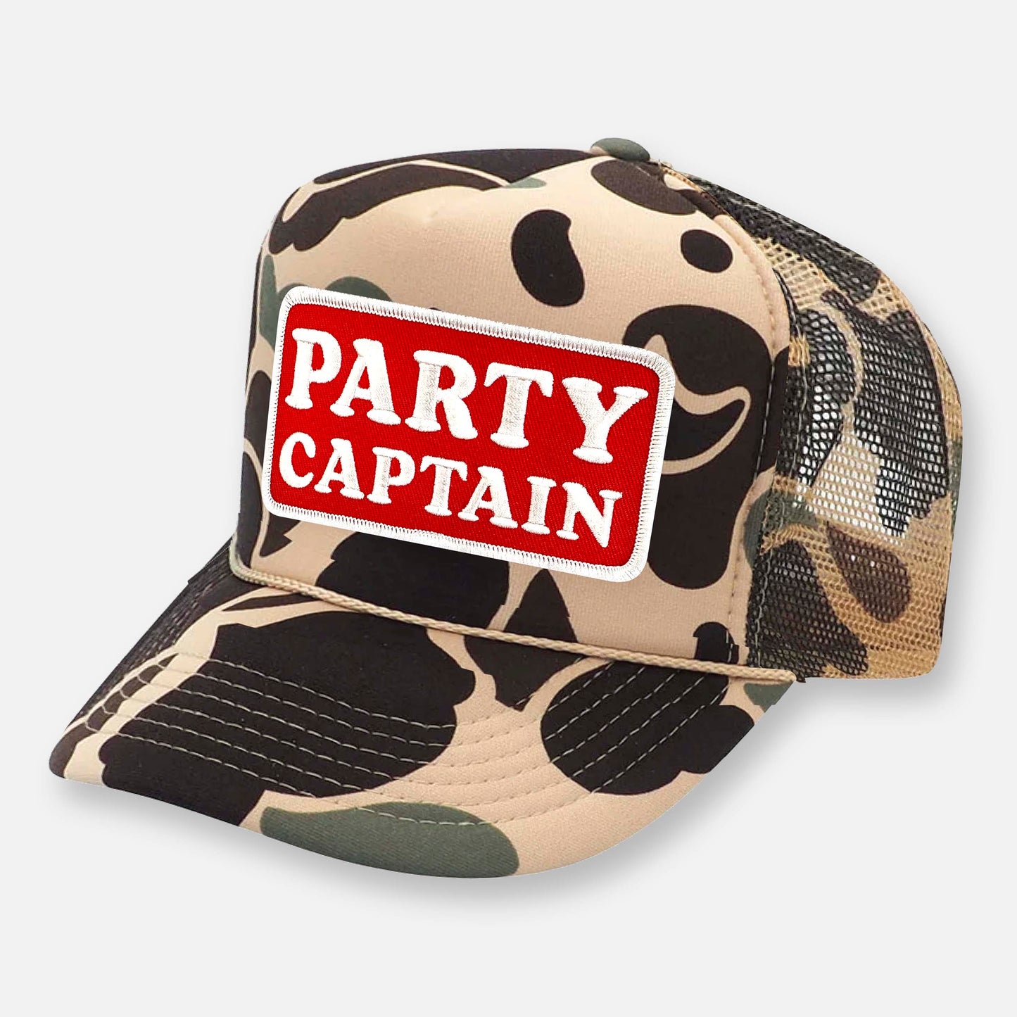 BROWN CAMO CURVED BILL HAT COLLECTION