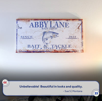 Bait and Tackle Sign