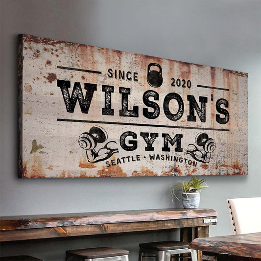 Gym Sign VI