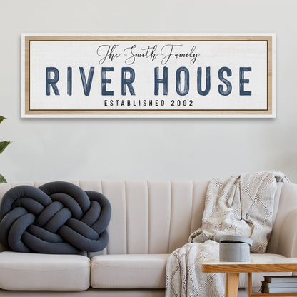River House Sign