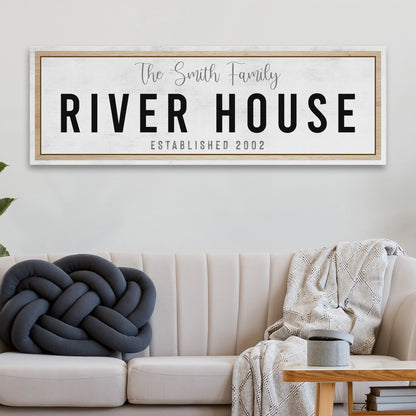 River House Sign