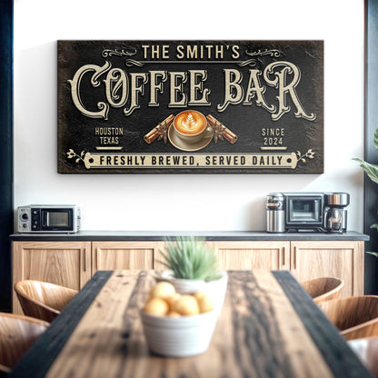 Coffee Bar Sign XII