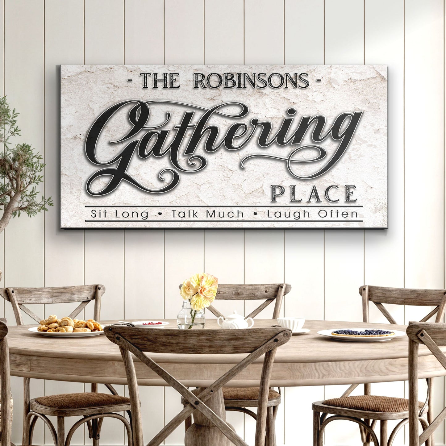 The Gathering Place Personalized Sign