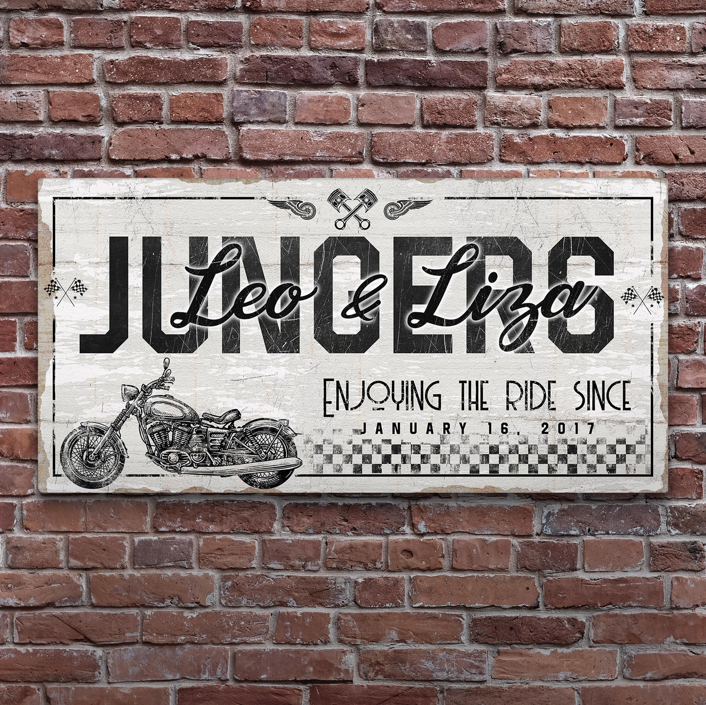 Enjoy the Bike Ride Sign