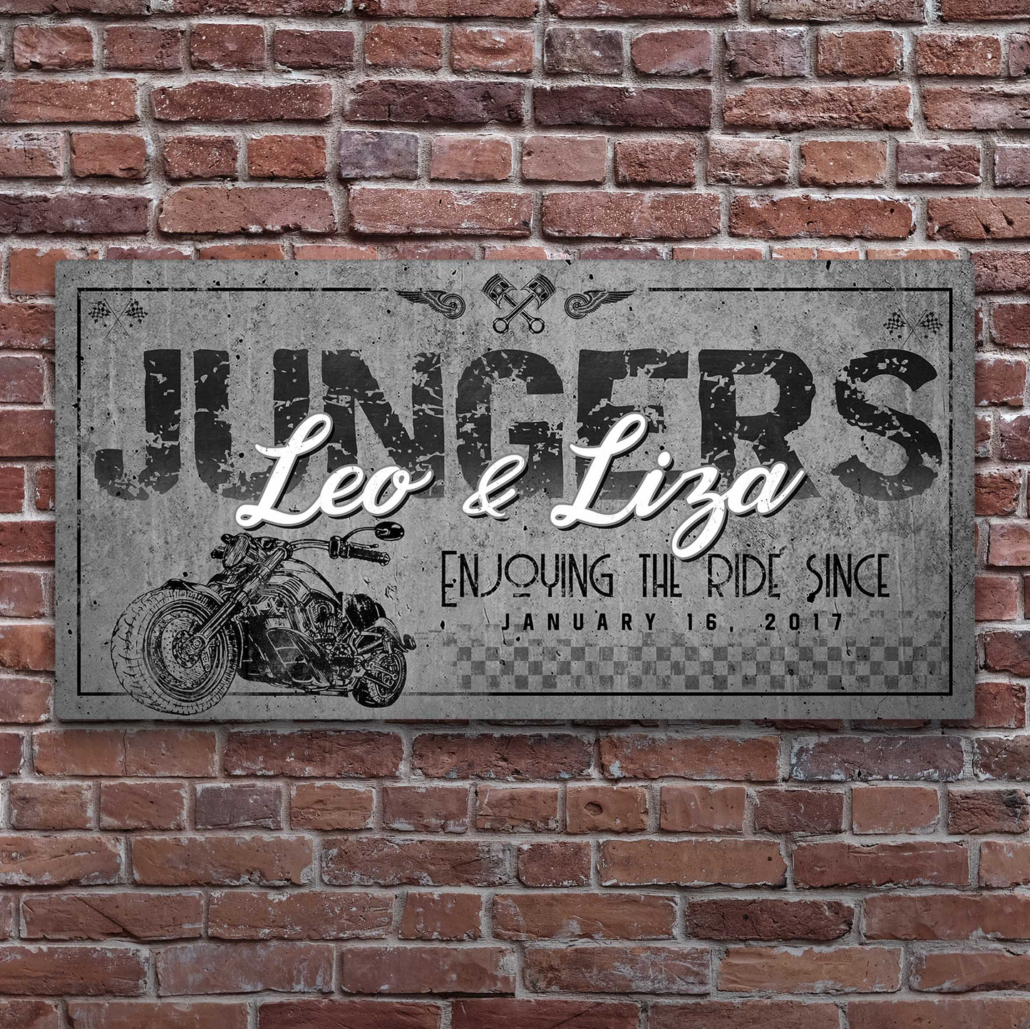 Enjoy the Bike Ride Sign