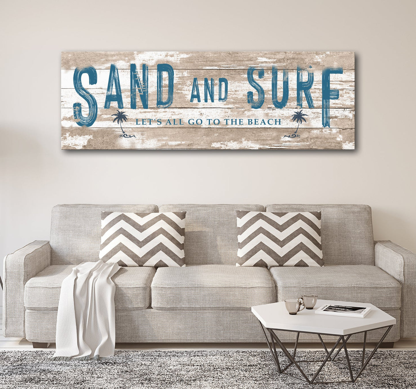 Sand And Surf Sign (Free Shipping)