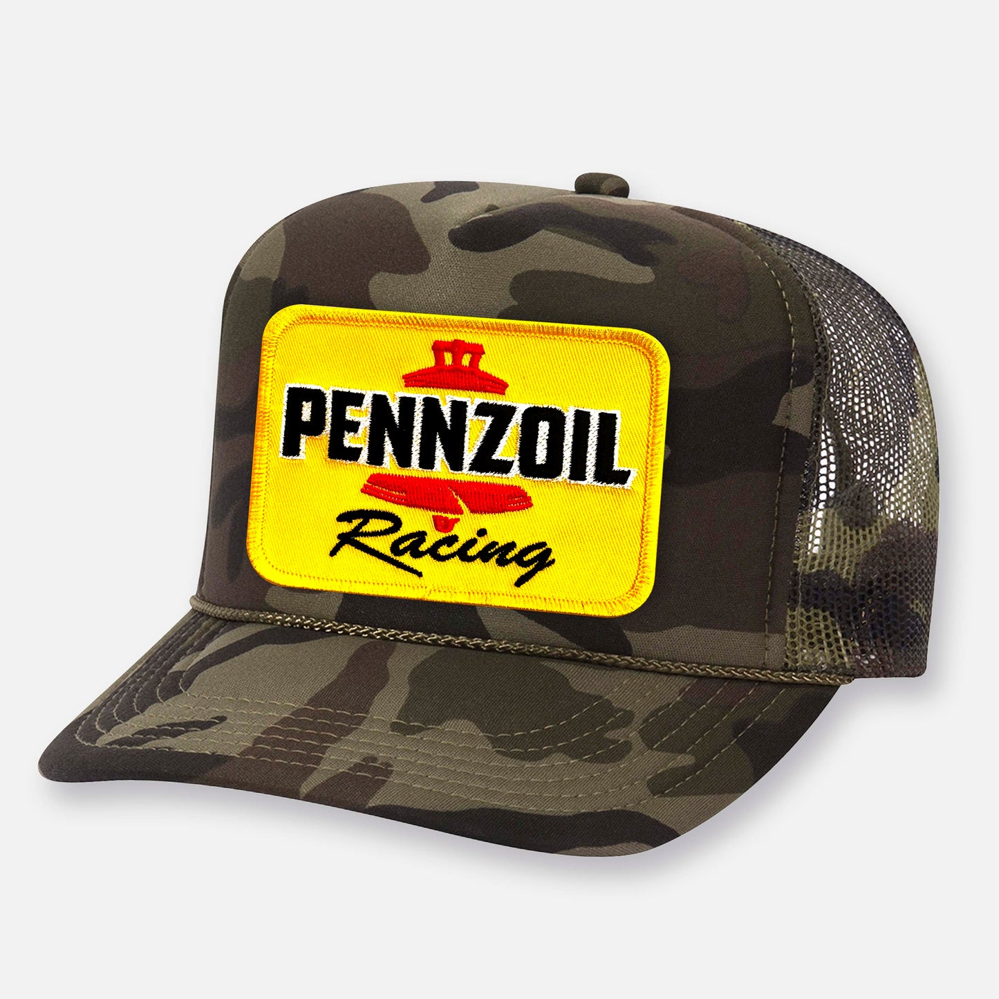 PENNZOIL RACE TEAM CURVED BILL PATCH HAT