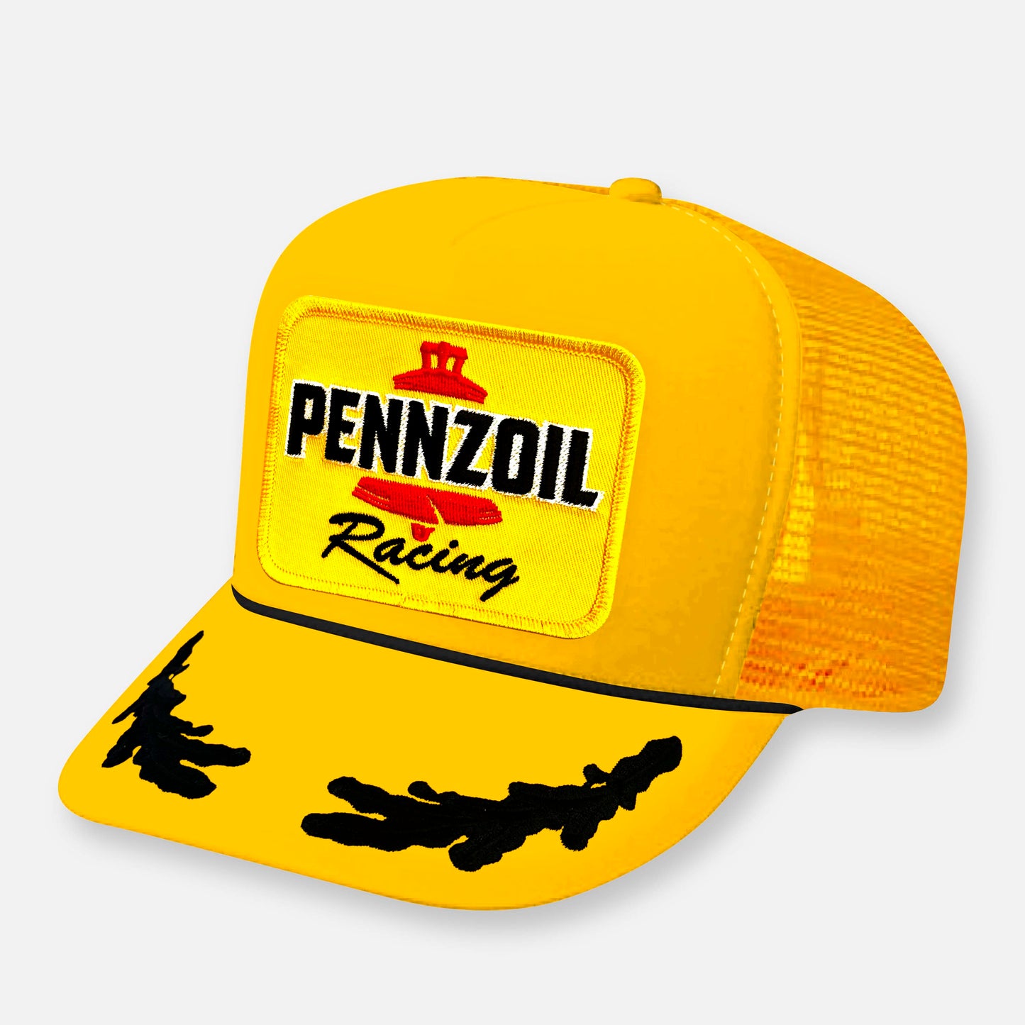PENNZOIL RACE TEAM CURVED BILL PATCH HAT