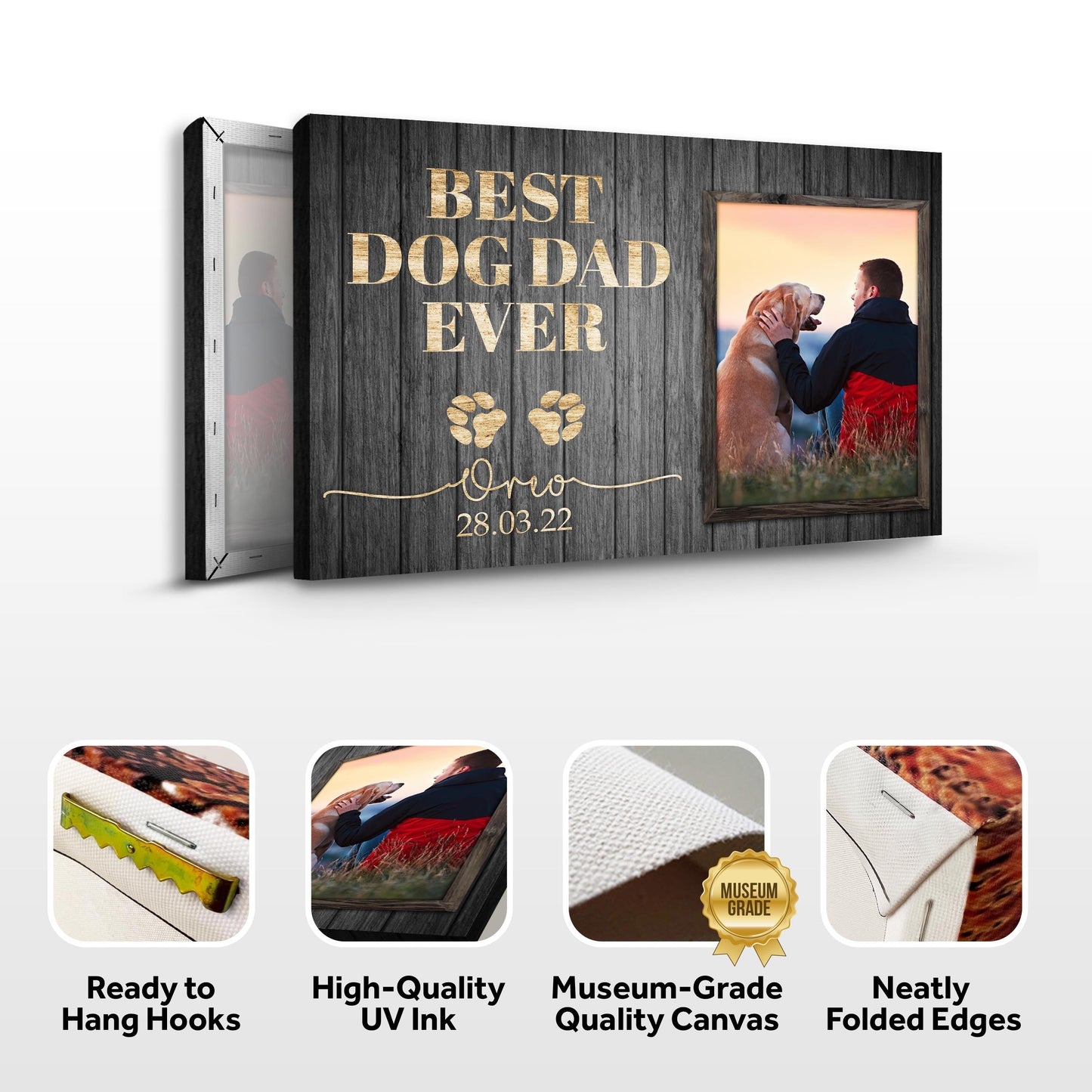 Best Dog Dad Ever Sign II