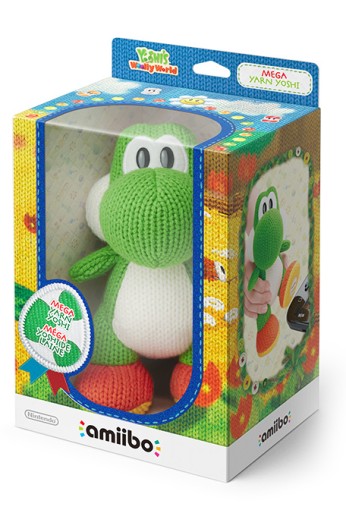 Mega Yarn Yoshi Amiibo: Yoshi's Wooly World Series [European Import] (Nintendo Switch)