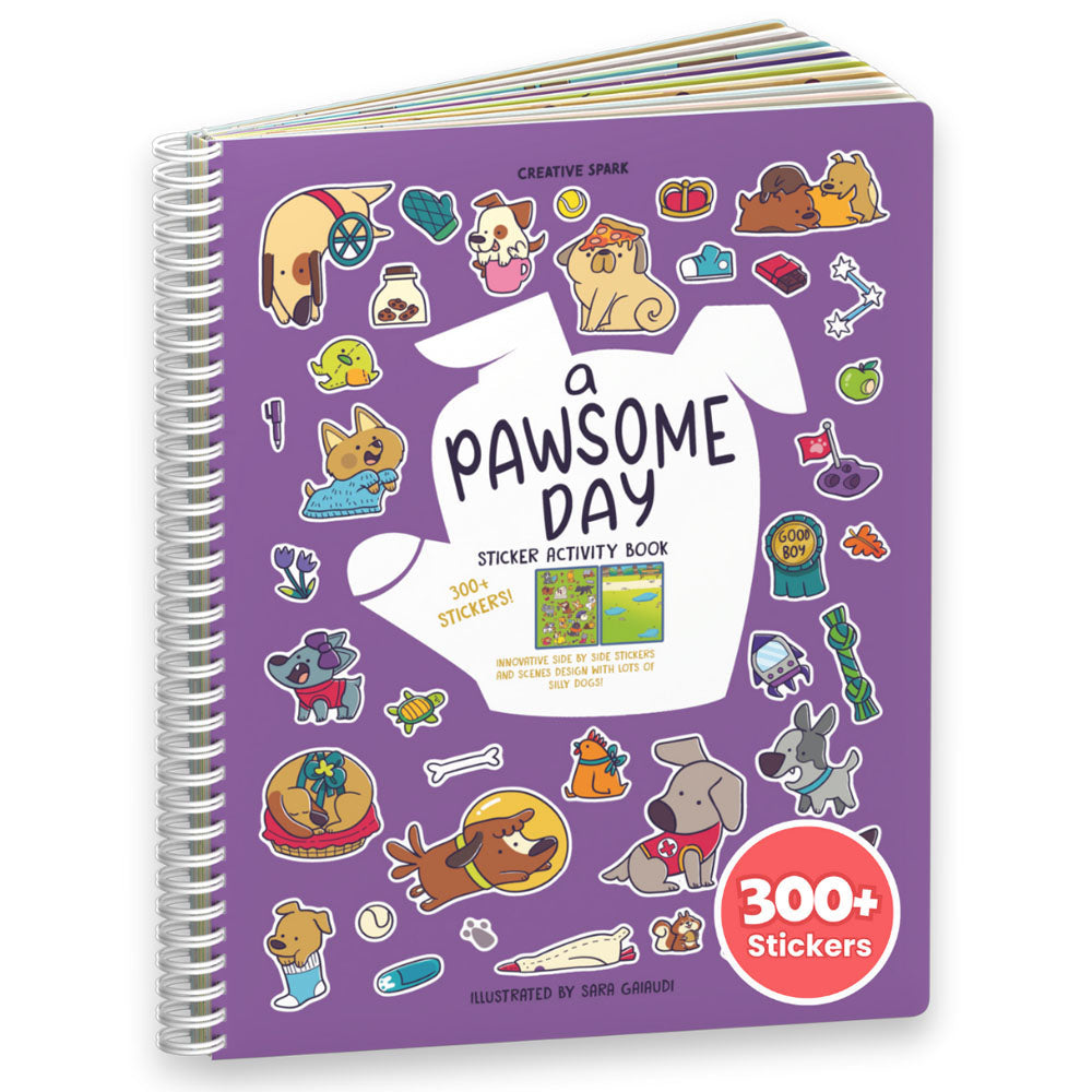A Pawsome Day Sticker Book