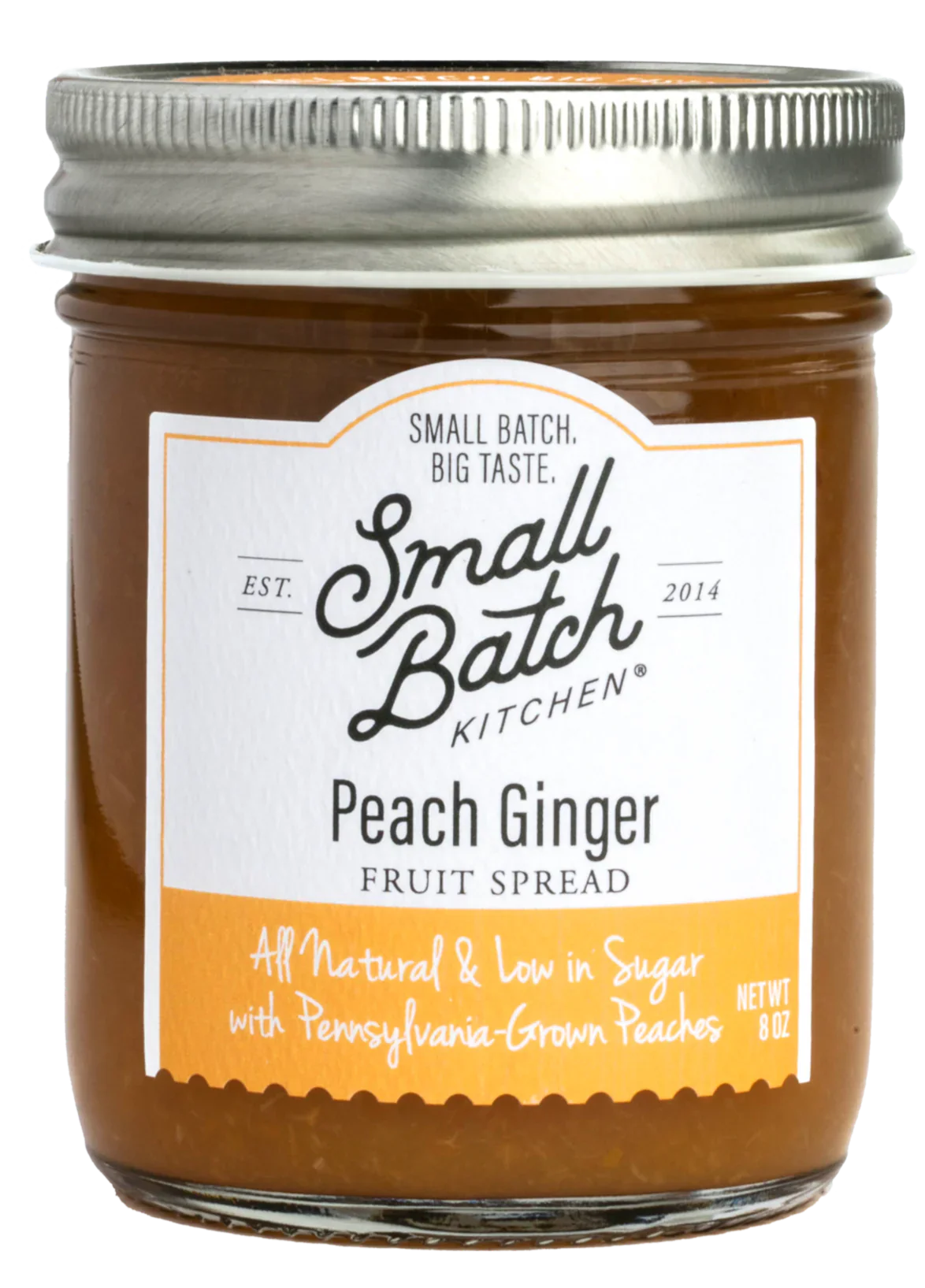 Small Batch Kitchen Peach Ginger Jam