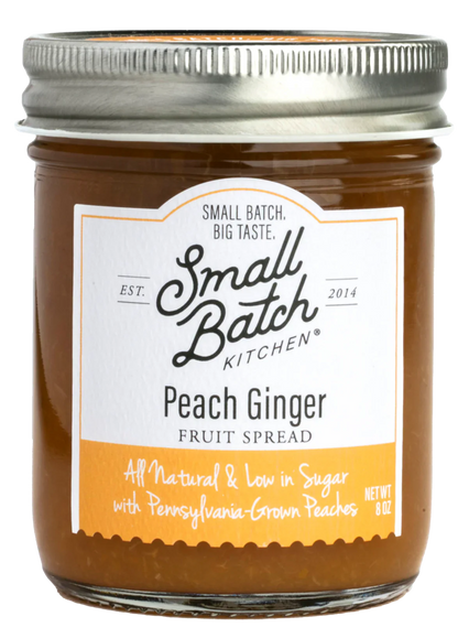 Small Batch Kitchen Peach Ginger Jam