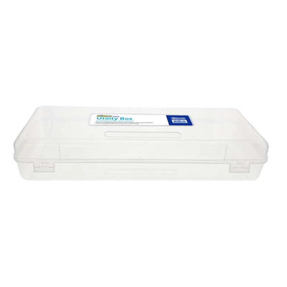 Pencil Case Multipurpose Utility Box Ruler Length – Clear
