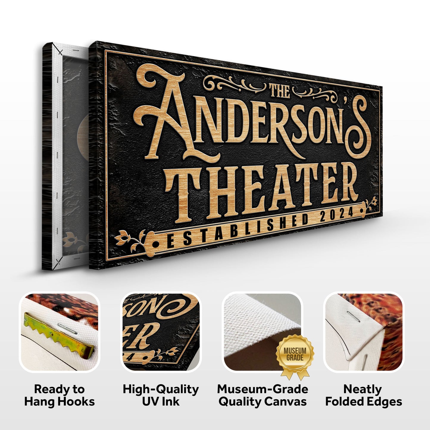Personalized Theater Sign