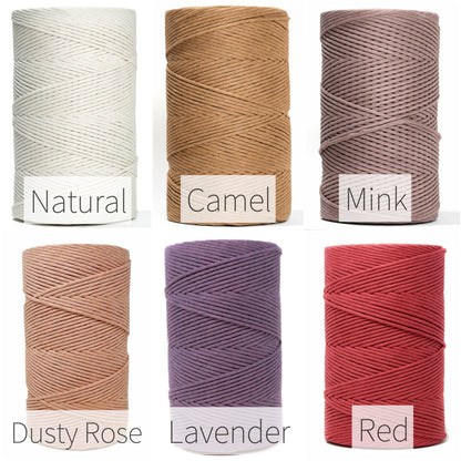 Beginner macrame wall hanging kit. Craft kits for adults and kids. Bohemian home and wall decor diy kit