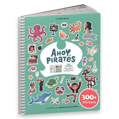 Ahoy Pirates Sticker Book