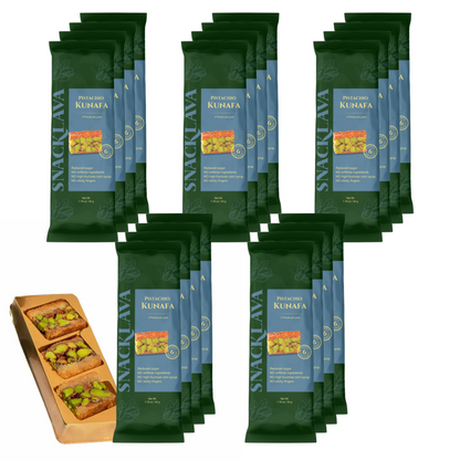 Kunafa Pistachio - Snacklava® | 20 Packs