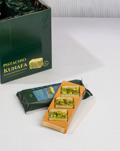Kunafa White Pistachio - Snacklava® | 20 Packs