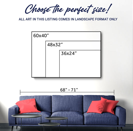 Modern Color Burst Wall Art