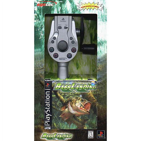 Bass Landing w/ Fishing Rod Controller (Playstation)