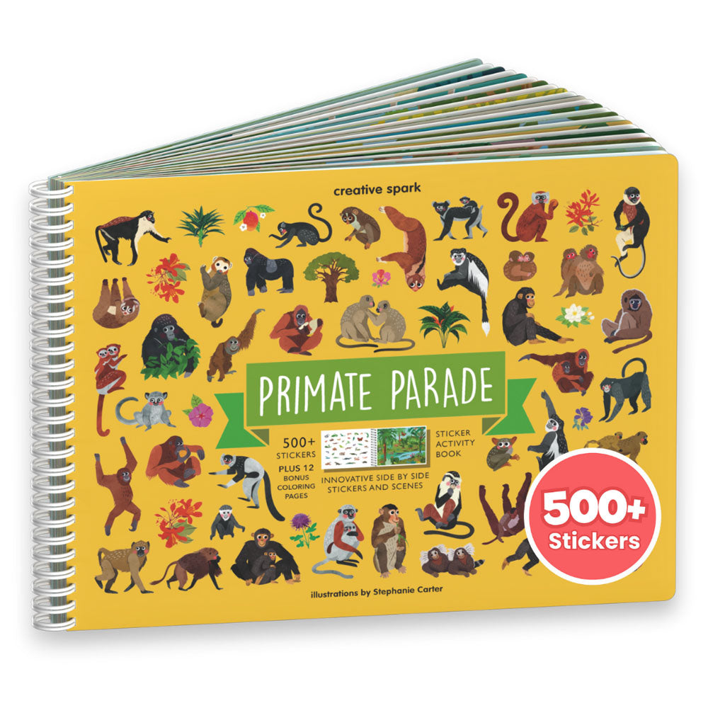 Primates Sticker Book