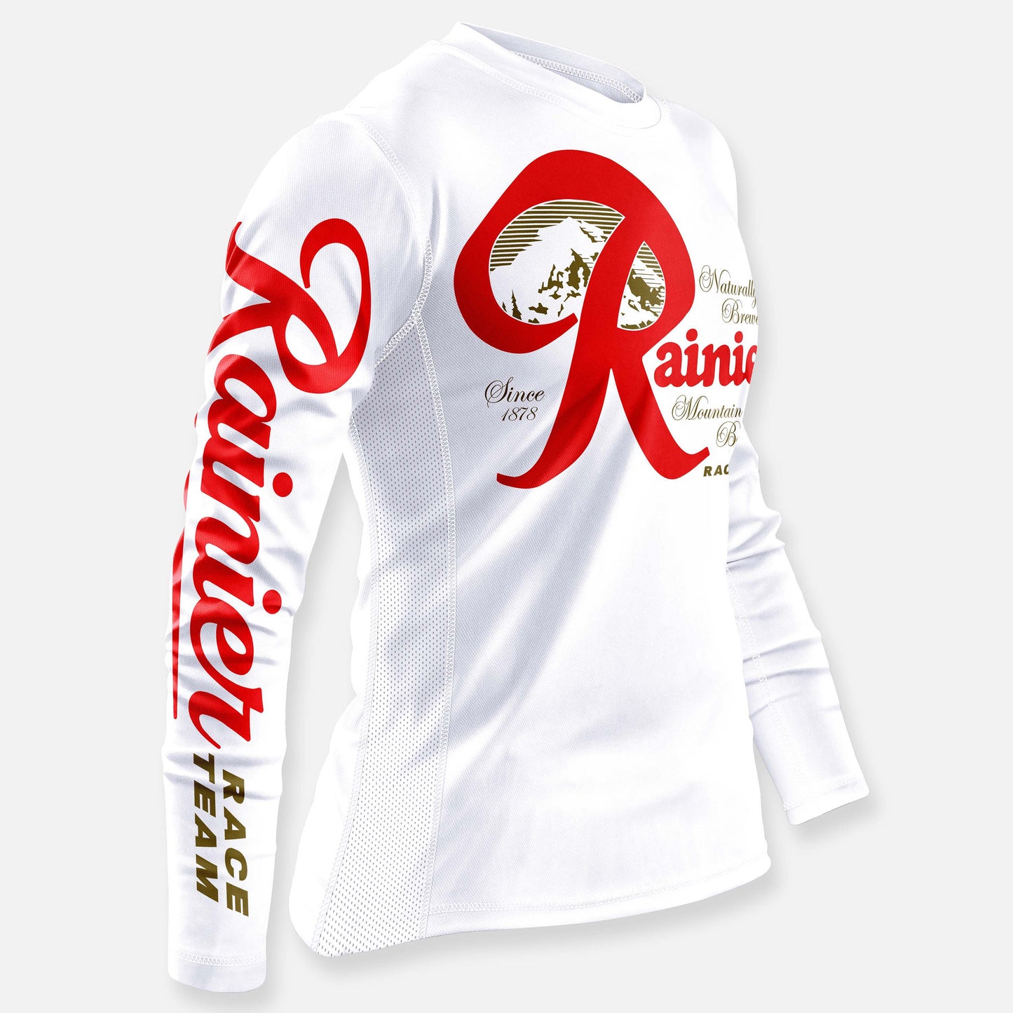 RAINIER RACE TEAM JERSEY WHITE