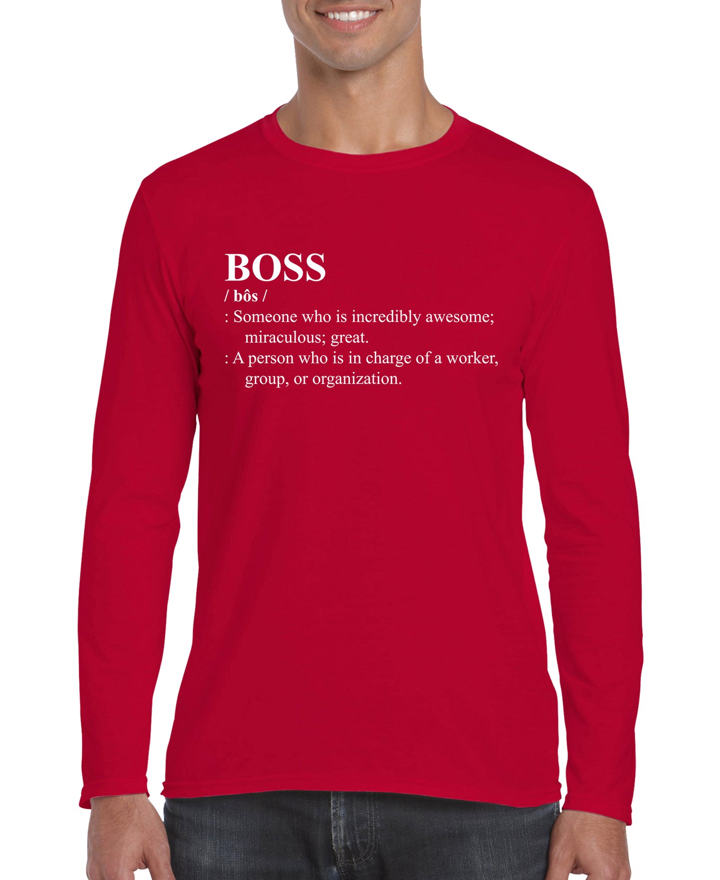 BOSS Definition Men's Long Sleeve Shirt