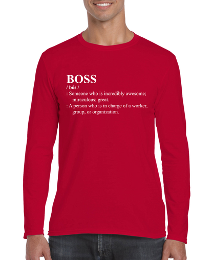 BOSS Definition Men's Long Sleeve Shirt