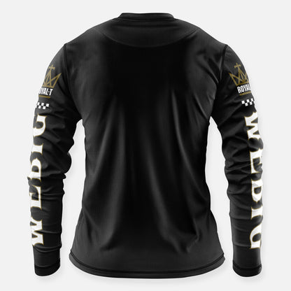 ROYAL-T x WEBIG JERSEY BLACK