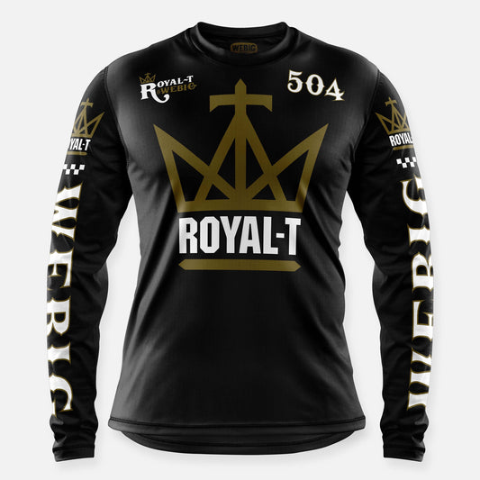 ROYAL-T x WEBIG JERSEY BLACK