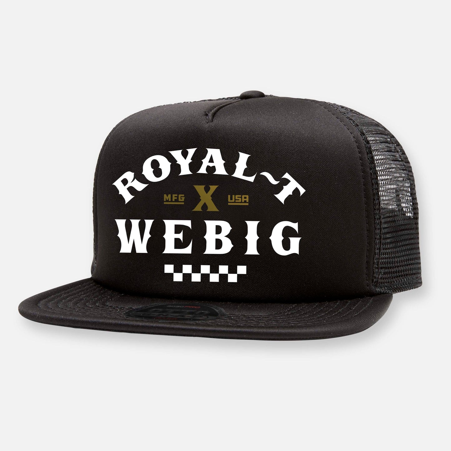 ROYAL-T x WEBIG HATS BLACK / ON SALE!