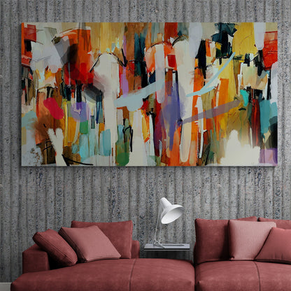 Canvas Print: "Resonant Hues"